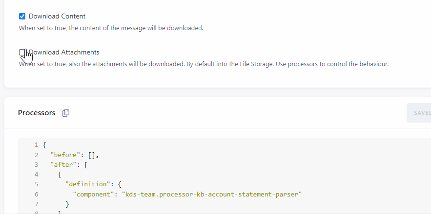 dynamic selection